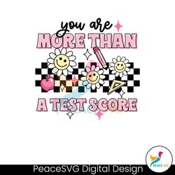 checkered you are more than a test score png