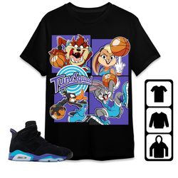 jordan 6 aqua unisex shirt, bunny basketball team