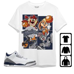 bunny basketball unisex tees jordan 3 white navy sweatshirt