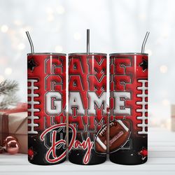 tampa bay buccaneersgame day 20oz tumbler design, wrap design design, wrap design