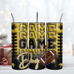 pittsburgh steelersgame day 20oz tumbler design, wrap design design, wrap design