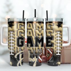 new orleans saintsgame day 40oz tumbler design, wrap design design, wrap design