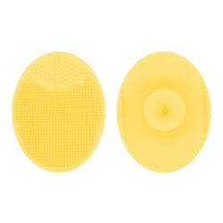 4 pack face scrubber,jexcull soft silicone facial cleansing brush face exfoliator blackhead acne pore pad cradle cap