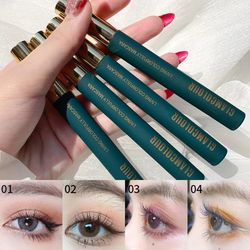 charm eye cosmetics black blue brown mascara,glamcolour skinny mascara waterproof eye lash curling silk eyelash extensio