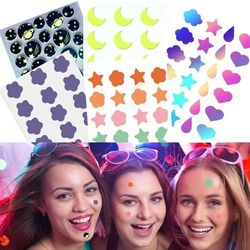 pimple acne concealer face spot scar care patch,acne removal pimple patches beauty,15-36pc holographic stars invisible