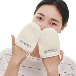 makeup remover cleansing ,face care tool ,facial cloth face towel ,makeup remover cleansing gloves, reusable microfiber