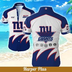 ny giants hawaiian shirt tropical shirt mens flor summer