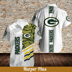 packers hawaiian shirt blouse summer beach for real fans