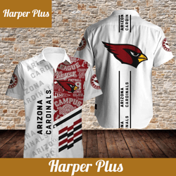 arizona cardinals limited edition hawaiian shirt trendy aloha design