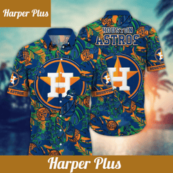 houston astros mlb hawaiian shirt fireflies aloha shirt