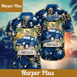 kansas city royals mlb hawaiian shirt warm seasontime aloha shirt