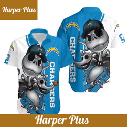 los angeles chargers hawaiian aloha shirt for cool fans