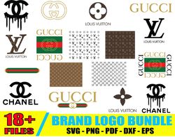 gucci logo bundle svg, gucci logo svg, brand logo svg