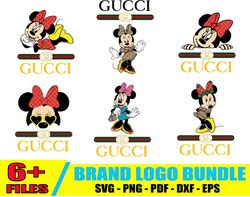 minnie gucci logo svg, disney gucci svg, brand logo svg