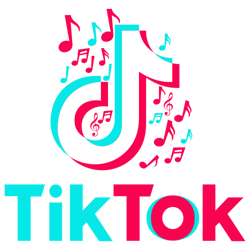 Tiktok Logo Music Svg, Logo Svg, Brand Tumbler Wrap