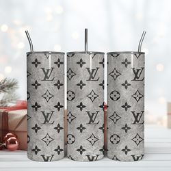 LV 20Oz Tumbler Wrap Design, Fashion Logo Tumbler, Brand Tumbler Wrap