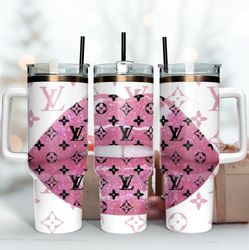 lv lips logo tumbler, lv lips 40oz tumbler, brand tumbler wrap