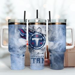 tennessee titans 40oz tumbler wrap, football team tumbler