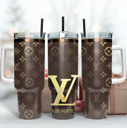 brown lv logo tumbler, 20oz tumbler, tumbler wrap design