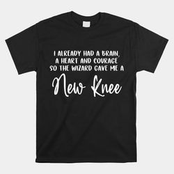 knee surgery completed funny knee replacement shirt