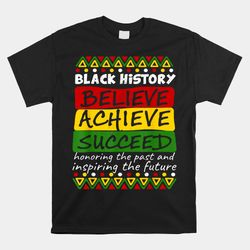 black history month decorations melanin african american shirt