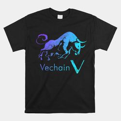 vechain crypto bullrun hodl vet token blockchain technology shirt