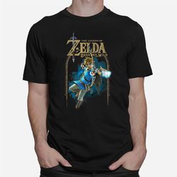 Zelda Breath Of The Wild Link Arch Shot Logo Graphict Shirtt Shirt