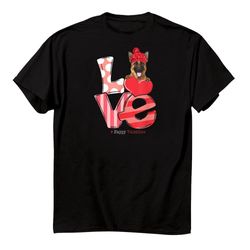 love german shepherd valentine day gift dog lover shirt