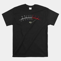 vu meter hi-fi vintage stereo shirt