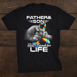 autism dad father and son best friends for life autism shirt