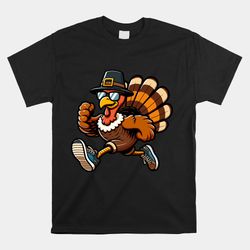 running turkey turkey trot running thanksgiving shirt