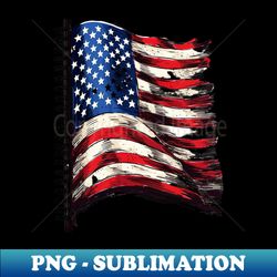 american flag modern art 3d home decoration - special edition sublimation png file - unleash your creativity