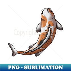 happykoi spotted orange - artistic sublimation digital file - instantly transform your sublimation projects