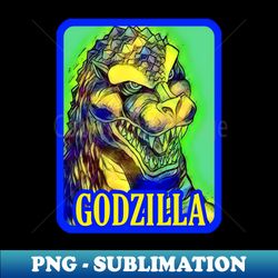 heisei godzilla - unique sublimation png download - enhance your apparel with stunning detail