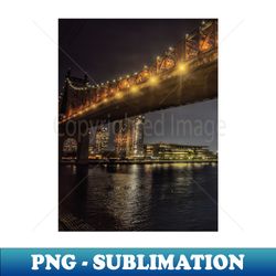 queensboro bridge manhattan new york city - professional sublimation digital download - enhance your apparel with stunning detail