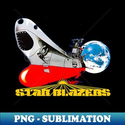 star blazers star - artistic sublimation digital file - perfect for sublimation art