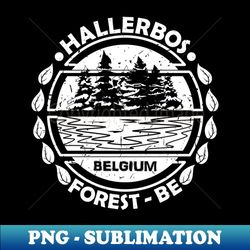 hallerbos forest belgium - nature landscape - decorative sublimation png file - bring your designs to life