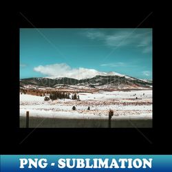 fairplay colorado mountains landscape photography v3 - retro png sublimation digital download - bold & eye-catching