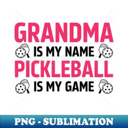 pickleball grandma grandmother pickleball player vintage - png transparent digital download file for sublimation - defying the norms