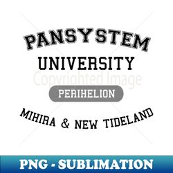 murderbot pansystem university of mihira and new tideland perihelion college - sublimation-ready png file - unlock vibrant sublimation designs