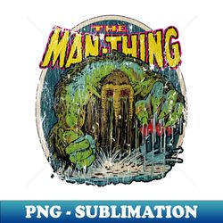 the man thing swamp thing 1974 - png transparent sublimation design - unleash your inner rebellion