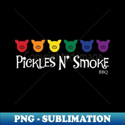 pride pickles n smoke bbq - high-quality png sublimation download - instantly transform your sublimation projects