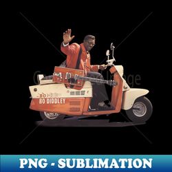bo diddley scooter ringer - png transparent sublimation design - instantly transform your sublimation projects