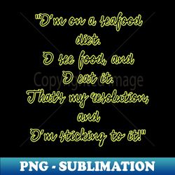 New Years Resolution Funny Quotes - Elegant Sublimation PNG Download - Perfect for Sublimation Mastery