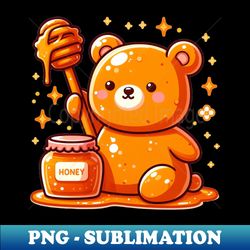 honey bear - premium png sublimation file - unleash your creativity