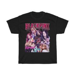 blackpink girl band vintage tee