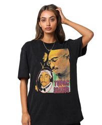 tupac shakur t-shirt, hip hop vintage rap tee mens women unisex tees, graphic tee