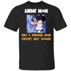 anime mom like a regular mom except cooler dragon ball shirt videl tee