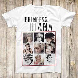 best selfie collage lady princess diana homage top tee best seller birthday  gift men women unisex t shirt 3192 1