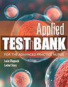 applied pathophysiology for the advanced practice nurse 1st edition dlugasch story test bank